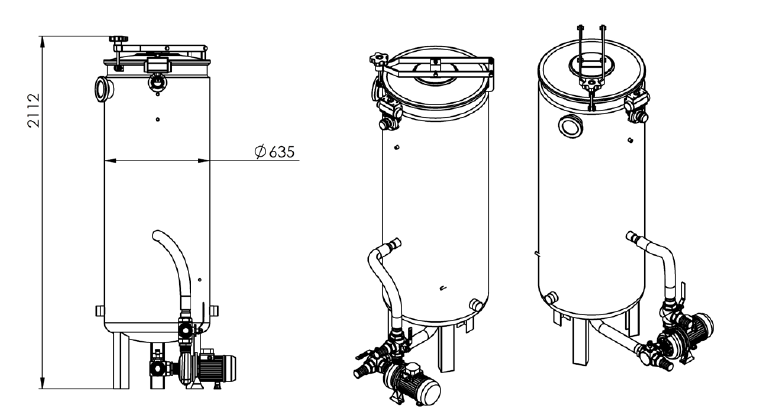 Vacuum difuzer