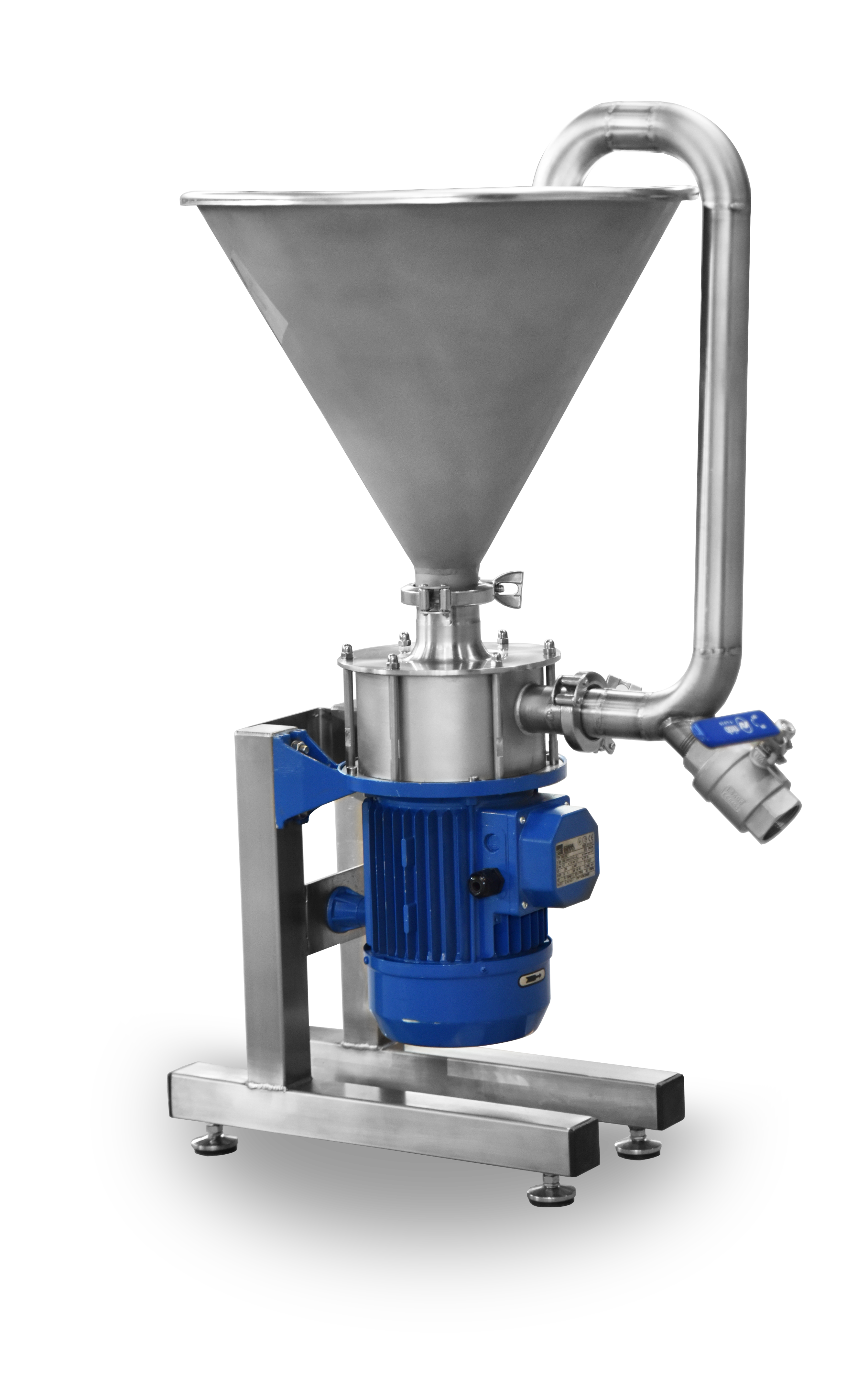 Inline mixer, inline emulsifier, rotor stator homogenizer