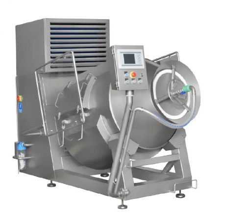 vacuum tumbler for marinating meat