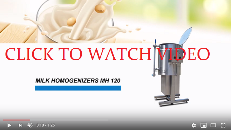 Soya milk machine MH 120 / Homogenizer catalog